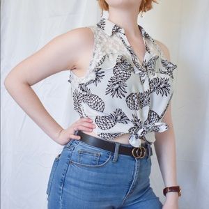 Pineapple blouse